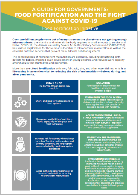 COVID-19 and Fortification for Governments PDF